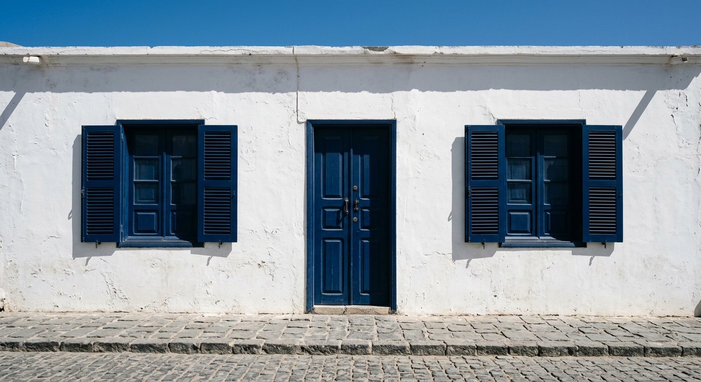 Whitewashed colonial architecture, Cape Verde