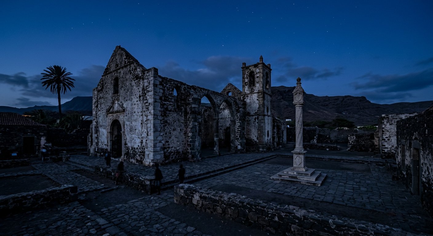 Cidade Velha — Cape Verde heritage site at twilight